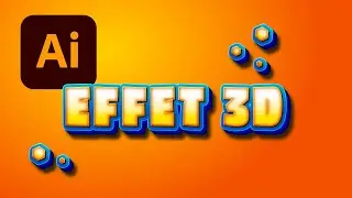 Comment faire un effet 3D sans 3d dans Illustrator