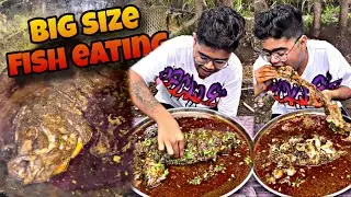 Big Size Fish Eating Challenge 😱😋|Kanda Lovers|