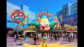 Krustyland at universal studios Hollywood - Mommy Adventures
