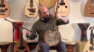 Professional Yayli Tanbur - Bowed Tanbur
