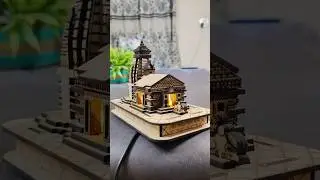 Shree Kedarnath Dham with light - Shiv Shakti Love Status 🕉️❤️