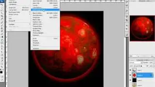 Photoshop Planet with tortillas
