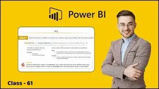 5.19 DAX Demo CALCULATE & ALL | Analyzing Data with DAX | Learn Power BI 2022