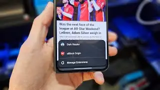 How to enable extensions on Microsoft Edge for Android