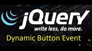 Click event on dynamically created button or element in jquery | Jquery | ASP Hero