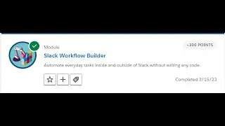 Slack Workflow Builder Trailhead Quiz Answers #95 