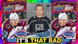 OPENING THE WORST HOCKEY CARD PRODUCT OF ALL-TIME! - 2020-21 Upper Deck Extended Series Hobby Box x2