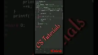 Program to print full pyramid of star | C programming | for loop | 