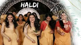 HALDI 🌟 | Anjanachechi's Wedding Series,  Part - V ❤️Meenu Lekshmi