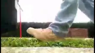 Wearing My Friends Size 19 Cons While Cutting Grass (Slow Mo)