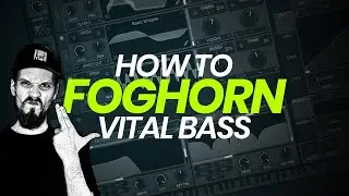 How to Foghorn bass with Vital