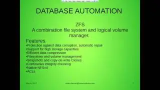 LinuxFest Northwest 2017: Database Automation; Using PostgreSQL and Linux Containers