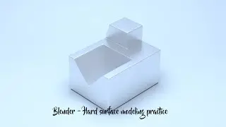 Blender - Hard surface modeling practice #75