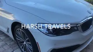 BMW 540i 2018 new 5 series Review and Night scenes  Driving by itself