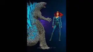 Godzilla vs DCEU !! #shorts #grandbattleyt #viral #trending #shortsvideo #godzilla #kong #dc #op