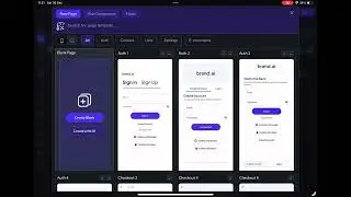 Flutter flow l custom side menu l iPad edition