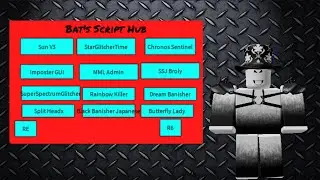 Roblox Bats Script Hub Showcase