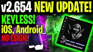 NEW Delta Executor UPDATE 🔥 NO KEY Roblox Script Executor Mobile Download Latest Version iOS Android