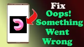✅How to Fix Dailymotion Video App Oops something Went Wrong Error on Android ✅