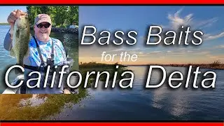 California Delta Bass Fishing - Baits I Am Throwing in Late Summer