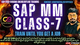 SAP MM Complete Course in Telugu|From Basics to Advanced|SAP S4HANA Explained,SAP MM Module CLASS