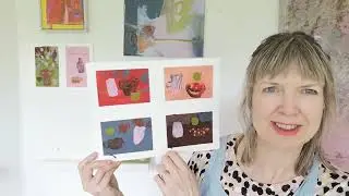 Mixing Colour To Inspire New Painting with Gabriella Buckingham - with link to recipe