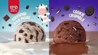 NEW Selecta Creamdae Supreme 2-in-1 | Brownie A La Mode and Cookie Crumble