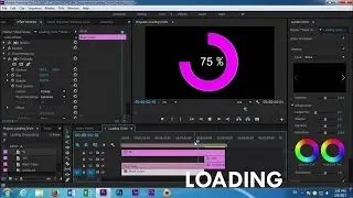 Adobe Premiere Pro cc loading Animation