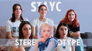 STAYC(스테이씨) '색안경 (STEREOTYPE)' MV | Spanish college students REACTION (ENG SUB)