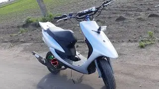 Обзор моей ВАЛЯЩЕЙ Yamaha Jog C.