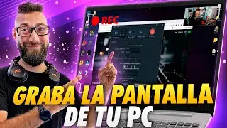 Como GRABAR la PANTALLA de tu PC y WEBCAM | Facil y RAPIDO