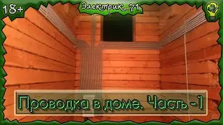 Провода в доме в д. Скорнево ( часть 1 - первый этаж) (18+)