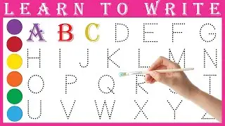 ABC for Kids | Alphabet writing for kids | A to Z | #abcd #kidsvideo #kidssong #nurseryrhymes #abcd