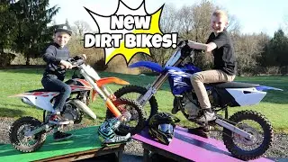 MX Long Jump Challenge! NEW Dirt bikes!!