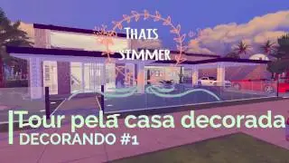 TOUR PELA CASA DECORADA - DECORANDO #1 🏡