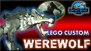 LEGO WEREWOLF OR WOLF MAN  CUSTOM MINIFIGURE #halloween #werewolf #scary #lego #ideas #wolf