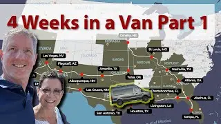 Cross Country in a 19’ Campervan Part 1