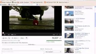 how to add youtube videos to blogger post.avi