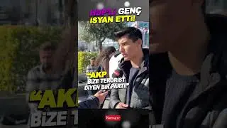 A young HDP member rebelled! 