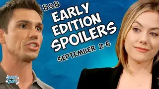 Bold and the Beautiful Early Spoilers Sept 2-6: Finn Heroic & Hope Obsession Grows #boldandbeautiful
