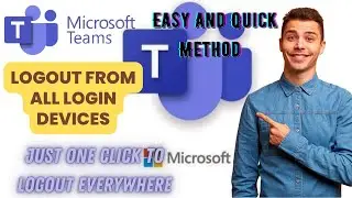 How To Log Out Microsoft Teams Account From All Devices | Log Out of Your Microsoft Teams Account |