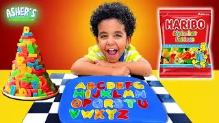 TASTY ABC GUMMIES To Learn The Alphabet | ABC LEARNING VIDEO 📚