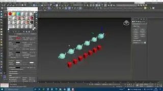 3DS Max  - Tip - Propagate Materials To Instances