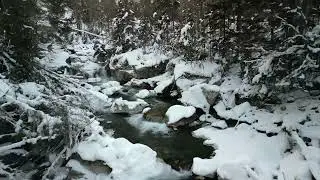 Первый полёт DJI mini 3 pro. Кавказские горы. Домбай.