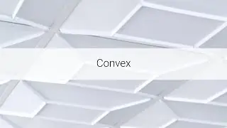 Convex Ceiling Tiles
