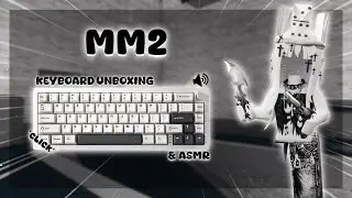 MM2 KEYBOARD UNBOXING + ASMR | Yunzii AL66