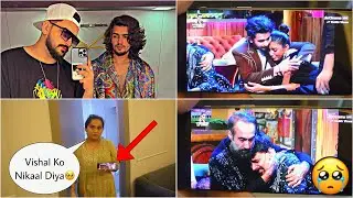MET VISHAL AFTER HIS BIGG BOSS JOURNEY🥹| My Family Reaction On His Eviction🤬 #biggboss