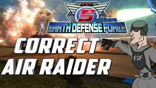 The Correct Way To Play Air Raider ➤ Earth Defense Force 5 (PC)