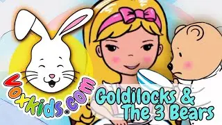 🌈 Goldilocks & The 3 Bears 🦄  Hand-Drawn Nursery Rhyme  Adventures 🌟 UK