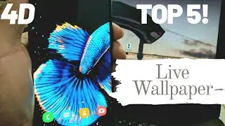 Top 5 4D live wallpaper apps | MUST WATCH | 🔥🔥🔥